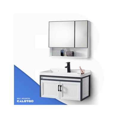 800*470mm small bathroom cabinet set