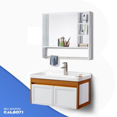 China Aluminum Bathroom Vanity Sink Cabinet