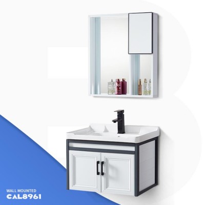 CAL8961 Modern Aluminum Bathroom Cabinet Vanity